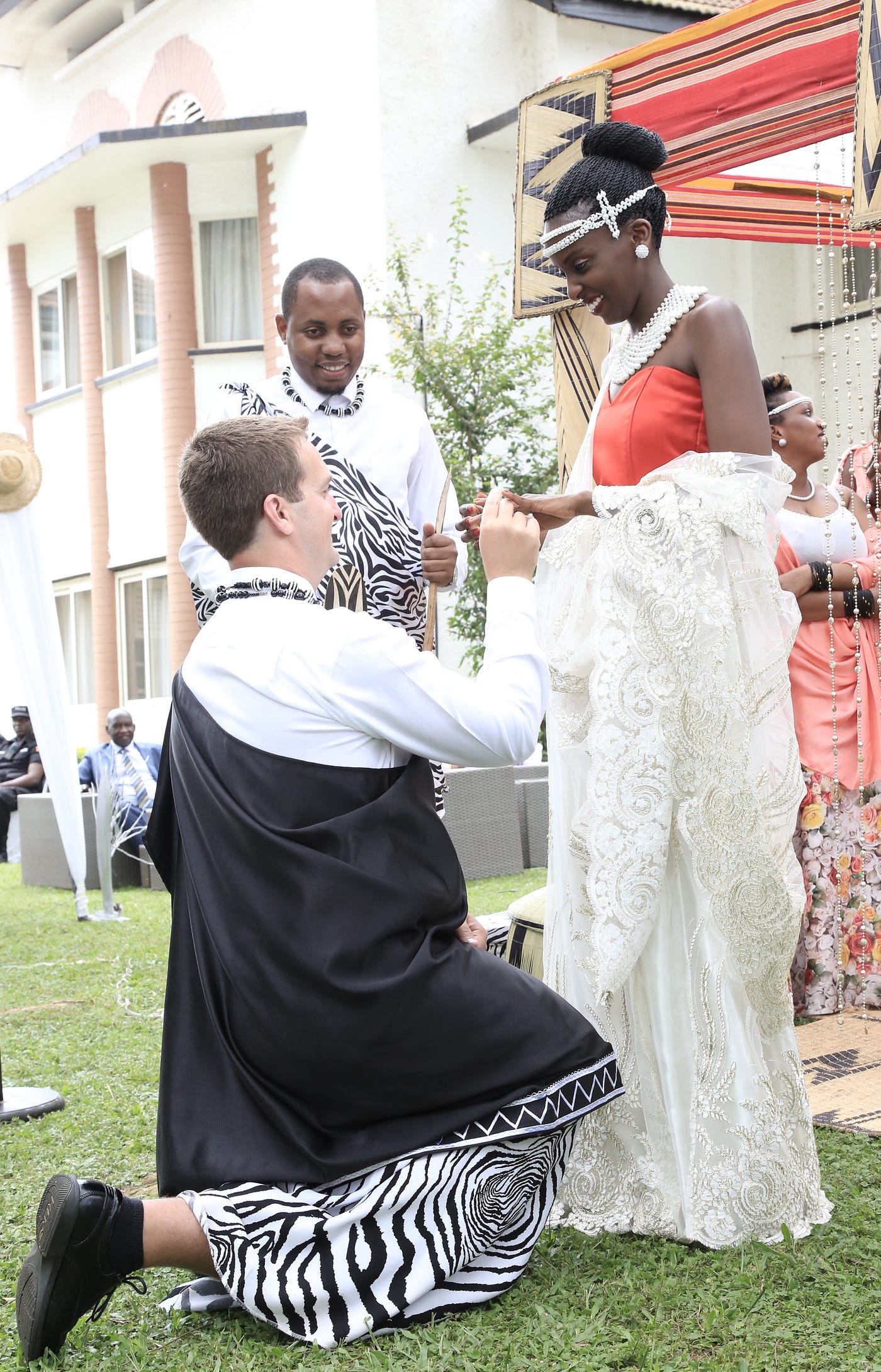 She said yes!