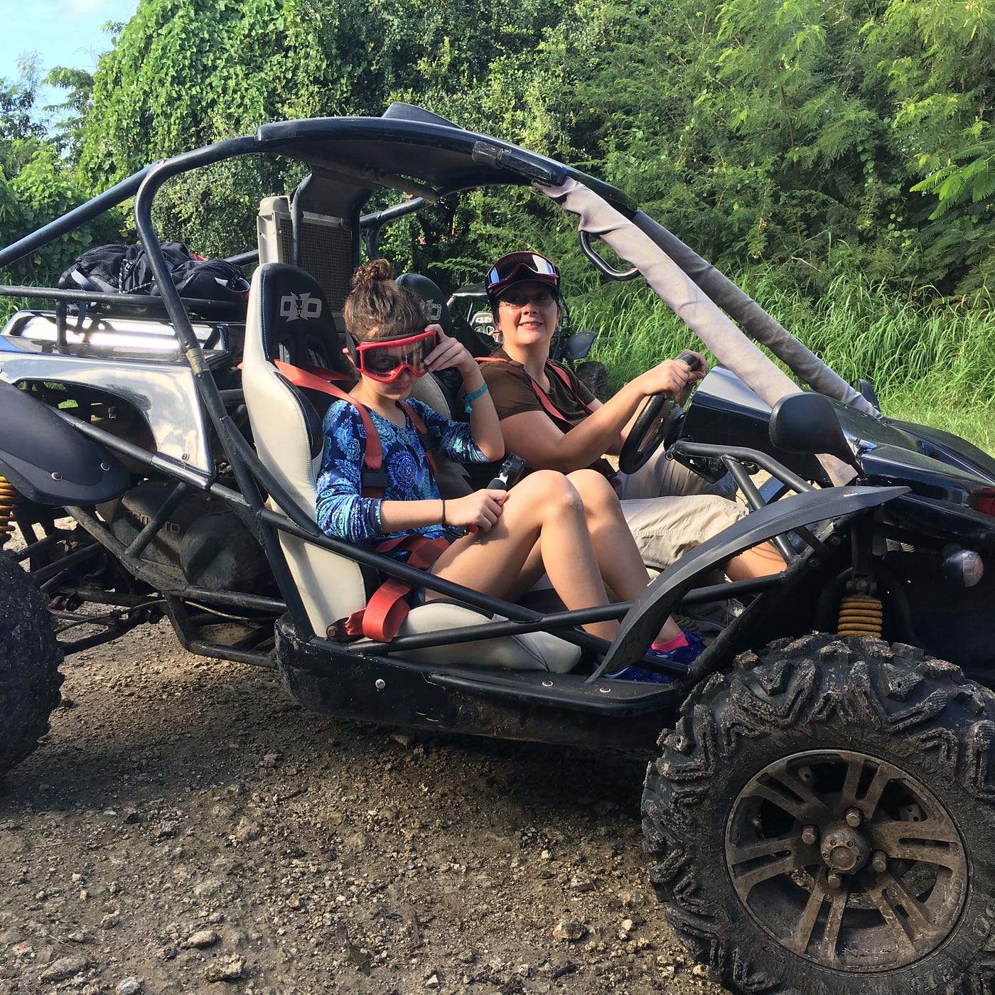 Ready to go in our Quad Buggies!