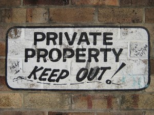 private-property Private property sign